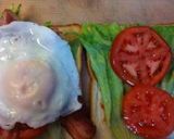A picture of step 4 of BLT Egg Sandwich.