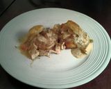 A picture of step 10 of Chicken ala King.