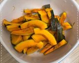 鹹蛋炒南瓜的食譜步驟1照片
