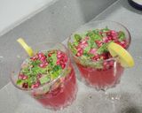 A picture of step 3 of Pomegranate Mojito.