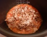 A picture of step 3 of Pork Kimchi Cooked Rice for Parties.