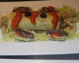 Foto del paso 11 de la receta: Enrollado de ensaladilla de calamares con alcachoras