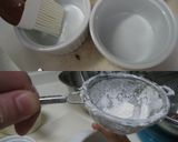 A picture of step 2 of Creamy Molten Chocolate Cake.