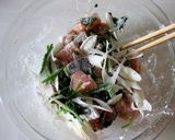 A picture of step 5 of Salmon and Spinach Japanese Style Gratin.