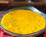 A picture of step 5 of Dal Palak.
