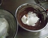 A picture of step 5 of Moist and Soft Cocoa Chiffon Cake.