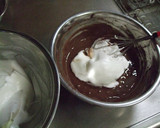 A picture of step 5 of Moist and Soft Cocoa Chiffon Cake.