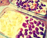 A picture of step 8 of Banana and Cherry trat.
