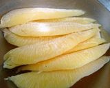 A picture of step 1 of Kyoto-style Kazunoko with Bonito for New Year's.
