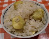 A picture of step 9 of Chestnut Rice.