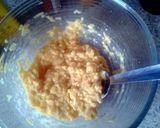 A picture of step 2 of Welsh Rarebit (aka Welsh Rabbit).