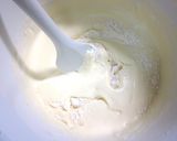 A picture of step 4 of Le Fraisier Style White Chocolate Cake.