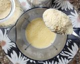 Foto del paso 3 de la receta: 🍌 🍫 Budín de banana marmolado con chips de chocolate 🍫 🍌 Fácil y saludable 🌀 en licuadora