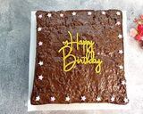 Foto langkah ke 9 dari resep Brownies Putih TeLur.