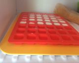 A picture of step 3 of Alphabet Milk Cold Cubes.