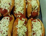 A picture of step 5 of Easy meatball subs.