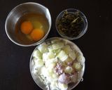A picture of step 2 of Takana & Fermented Krill Fried Rice.