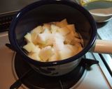 A picture of step 1 of Apple & Soy Milk Mousse.