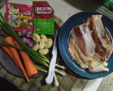 Foto langkah ke 1 dari resep Nugget ayam wortel.