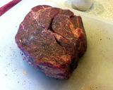 A picture of step 3 of Pulled BBQ Beef with Homemade BBQ Sauce.