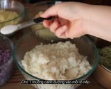 Hình bước làm 9 của món Cách làm Bánh Tét 3 VỊ 3 MÀU THIÊN NHIÊN 🌼 KHÔNG NGÂM, KHÔNG LUỘC, KHÔNG XÀO NẾP❤️ || Ăn TẾT 2022
