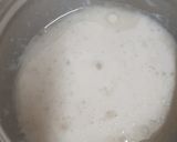 A picture of step 2 of પાઈનેપલ સ્પોંજ હાર્ટ કેક વીથ સ્ટ્રોબેરી જામ ફ્રોસ્ટીંગ.