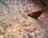 A picture of step 4 of how to prepare and cook beef intestines for tacos.