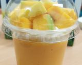 Foto langkah ke 4 dari resep Manggo float by mamitakaeshi.