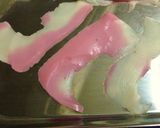 A picture of step 1 of Onigiri with a Kamaboko Rose.
