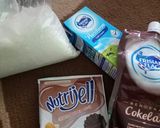 Foto langkah ke 1 dari resep Puding Nutrijell rasa Cokelat.