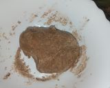 Foto del paso 3 de la receta: Galletitas navideñas de cacao sin mantequilla