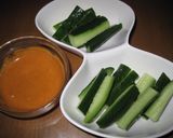 A picture of step 4 of Spicy Dip for Cucumbers.