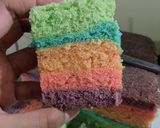 Foto langkah ke 7 dari resep Rainbow Kukus.