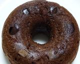 A picture of step 9 of Fluffy, Rich Baked Chocolate Donuts With Pancake Mix.