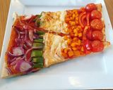 A picture of step 9 of Rainbow Pizza.