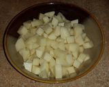 A picture of step 3 of Potato Soup.