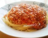 A picture of step 9 of Easy Meat Sauce Pasta.