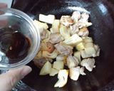 A picture of step 4 of Bamboo Shoots and Chicken with Sweet Chili Mayonnaise.