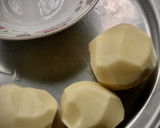 Foto del paso 1 de la receta: Gratinado de patatas a la pimienta con burrata