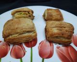 A picture of step 6 of Veg Puff Pastry.