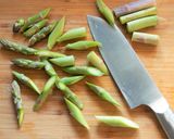 A picture of step 2 of Shrimp & Asparagus Tofu Gratin (Gluten-Free).