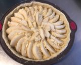 Une image de l'étape 6 de Tarte poires et amandes (pâte brisée au saindoux).