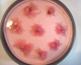 A picture of step 13 of Cherry Blossom Mousse Cake.