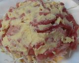 A picture of step 5 of Low-Sugar Hiroshima Okonomiyaki with Okara & Bean Sprouts.