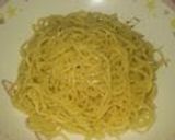 A picture of step 4 of Hiyashi Chuuka (Chilled Chinese-Style Noodles).