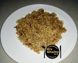 A picture of step 10 of Minced meat rice.