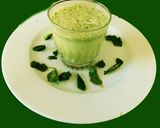 A picture of step 3 of Watercress Lassi.