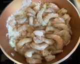 A picture of step 2 of Garlic Shrimp Stir-Fry with Peppers & Onions.