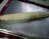 A picture of step 3 of Ham Rolls#endofyearchallenge.