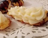 Pas rețetă Eclere și choux a la creme cu cremă de vanilie 5 fotografie